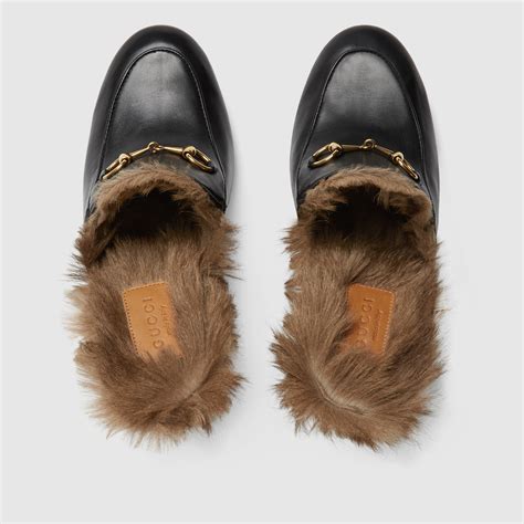 gucci patent leather mules fur outfit|Gucci Mules for Women .